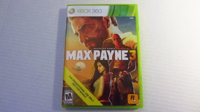 Max Payne 3 Not For Resale Promotional Complete Microsoft Xbox 360 NFR