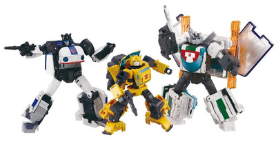 Transformers G1 Dramatic Capture Series 3-Pack Cybertron Chase Figur Hasbro