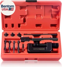 13 Pcs Motorcycle Chain Breaker Set, Chain Removal Tool Chain Cutter and Riveter