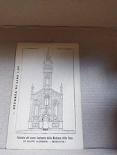 Modena Cartolina Per Offerta Costruenda Chiesa Di Sant' Agnese F Piccolo Non Vgg