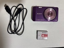 SONY Cyber-shot G DSC-WX10 Purple Compact Digital No English Menu Japan