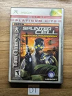 Tom Clancy's Splinter Cell: Pandora Tomorrow Platinum Hits(Microsoft Xbox, 2004)