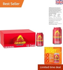 Flavored Energy Drink Multipack (12 Cans, 330ml Each) for Adults