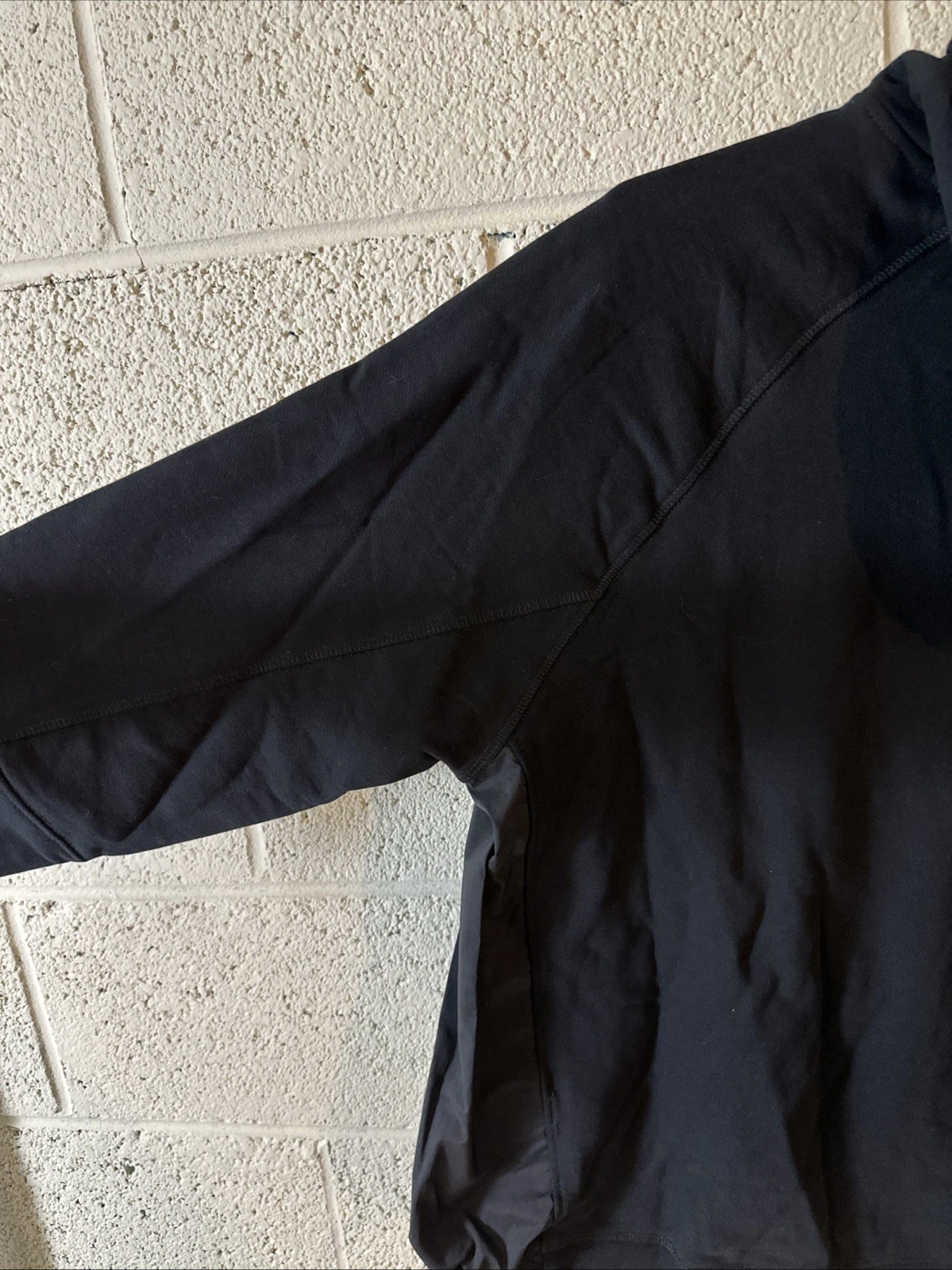 Felpa con cappuccio oversize Valentino logo a contrasto nera