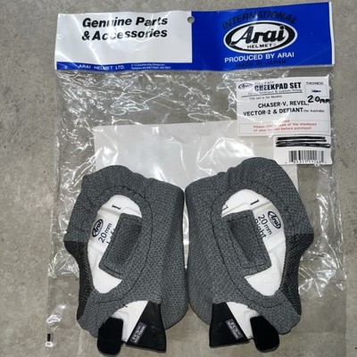 Arai Chaser-V Revel Vector-2 Cheekpad Set 20mm 