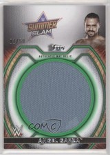 2021 Topps WWE Undisputed Superstar Mat Relics Green 1/50 Angel Garza #M-AG 0r0y