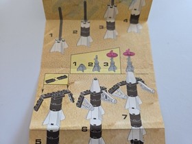 Lego 6881 Lunar Rocket Launcher - Instructions Only Vintage Lego 1984