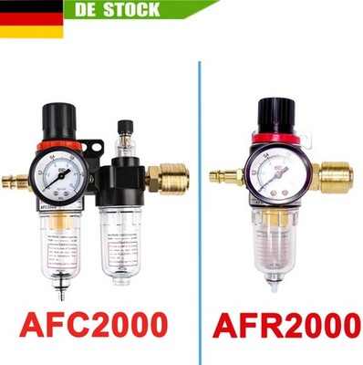 1/4'' Druckluft Filter Druckminderer Wasserabscheider Ölabscheider,Für Kompressor