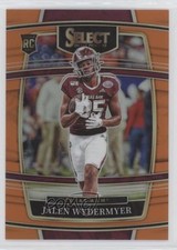 2022 Panini Select Draft Picks Concourse Orange Prizm 14/49 Jalen Wydermyer fm0