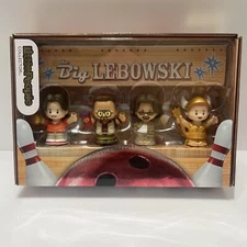 The Big Lebowski Little People Special Collectors Set RARE Brand New Sealed!