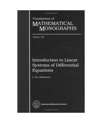 Introduction to Linear Systems of Differential Equations (Translations of Mathem