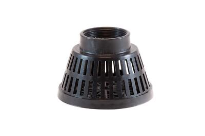 2-Inch Poly Suction Strainer for Water Pumps Debris Trash Filter Hose