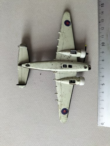 AVION ANGLAIS ? 39-45 WW2 METAL INCOMPLET ECHELLE INCONNUE G68 - Imagen 3 de 3