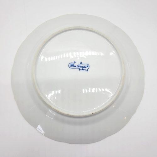 Blue Danube Onion China Dinner Plates Set Of 2 Japan Blue and White Flowers - Bild 5 von 8