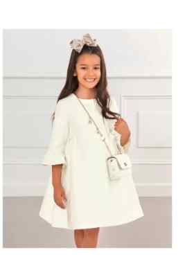 Abel & Lula Cream Coat Polka Dot 5317 Size 12