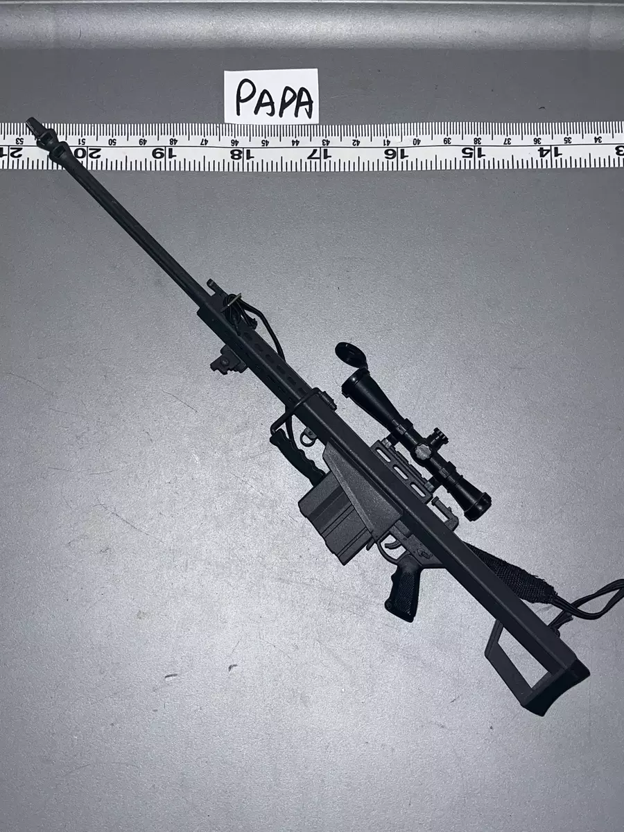 1/6 Scale Modern Era .50 Caliber Barrett Sniper Rifle 110146