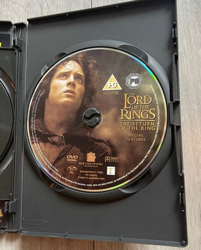 Lord of the Rings: Two Towers & Return of the King DVD (UK IMPORT PAL B) 4 Discs - Picture 8 of 12