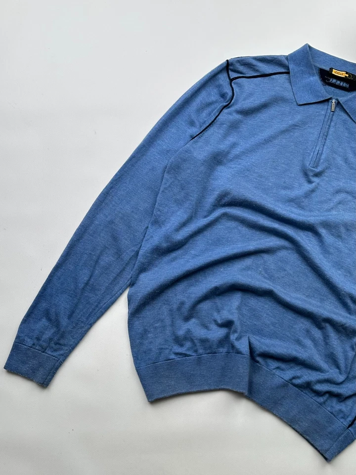 Suéter Zilli Vintage Media Cremallera Para Hombre Talla L Foto 2 de 4