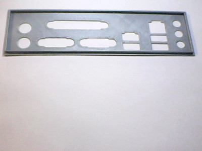 Plaque Arrière (I/O Shield) En PLA Pour Carte Mère ASUS P5LD2 SE REV 2.01G - Occasion