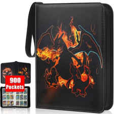 XXXL Sammelalbum f&uuml;r 900 Pokemon Karten Sammelmappe Ordner Heft 50Seiten