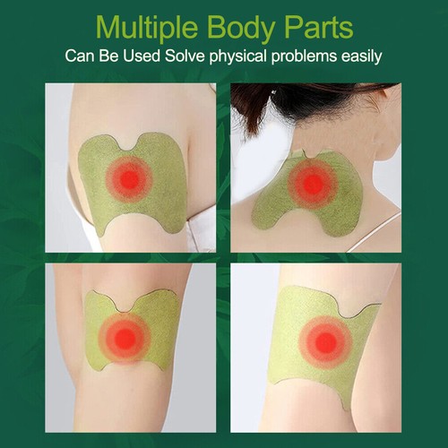Wormwood Herbal Wellnee Knee Pain Relief Pads Warming Plaster Joint Ache Sticker - Picture 15 of 17