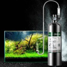 Aquarium Pflanzen Zylinder CO2 Generator System Kit Kohlendioxid Reaktor Set