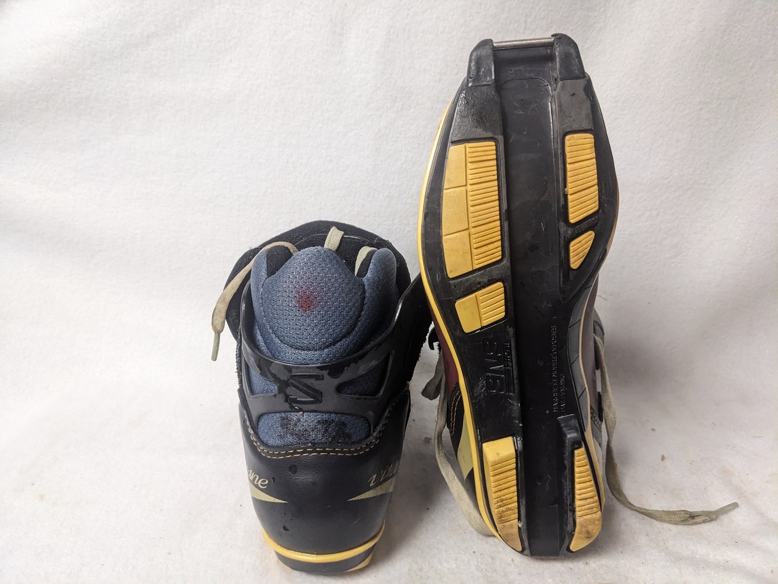 Scarponi da sci Salomon Vitane Cross Country SNS Profil taglia 22 colore marrone usati