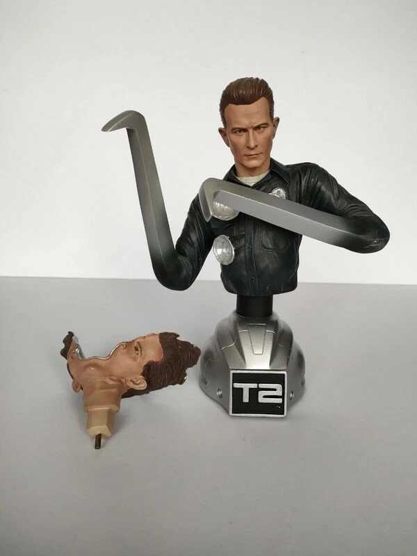 Extremely Rare! Terminator 2 T2 Judgment Day T-1000 Sideshow Figurine LE Statue
