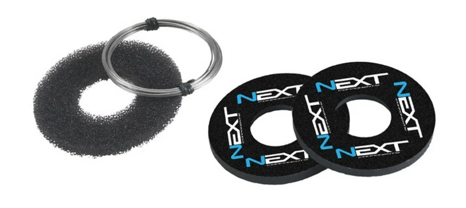 NEXT Components GRIP DONUT KIT WHITE / BLUE DG-103, MATRIX CONCEPTS 2mm MX ATV - Image 2 of 4