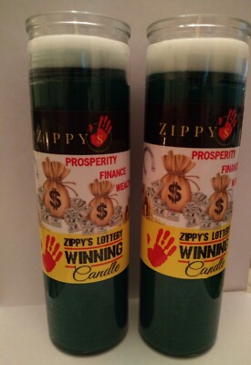 Lottery Winning Candle Wiccan, Hoodoo **GREAT RESULTS** INCLUDE LUCKY NUMBERS