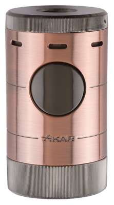 XiKAR Volta 569BZGM Bronze Quad 4 Jet Torch Table Cigar Lighter Warranty NIB NEW