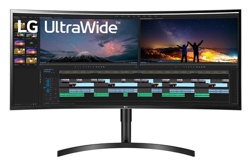 LG 38WN75C-B 38" IPS LED Curved Monitor - 第 1/1 張圖片