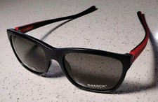 Mikli Starck Eyes Biosun Sunglasses Matte Black / Red PL1040 A001 1422