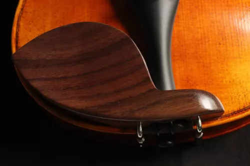 Violin Rosewood Light weight Guarneri Style Chin Rest 4/4 with Standard Bracket