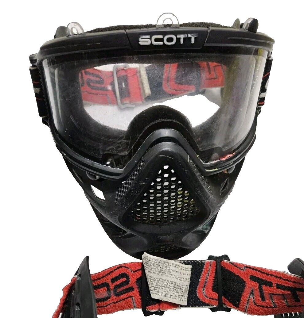 Masque De Paintball Intégral Scott OEM - Noir - Occasion