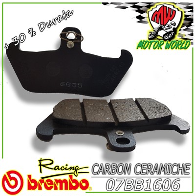 07BB1606 BREMBO Vordere Keramische Bremsbeläge MOTO MORINI EXALIBUR RLX 350 1990