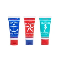 New 3 pc SEA Scents Swedish Dream Hand Creme -Travel Size Tube's