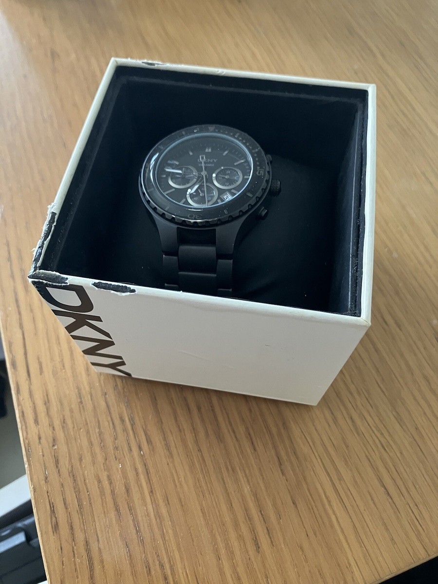 Men’s DKNY Ceramic Chronograph Watch NY8188 Dress Casual