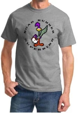 Plymouth Supebird Road Runner Muscle Car Logo Classic Design Tshirt