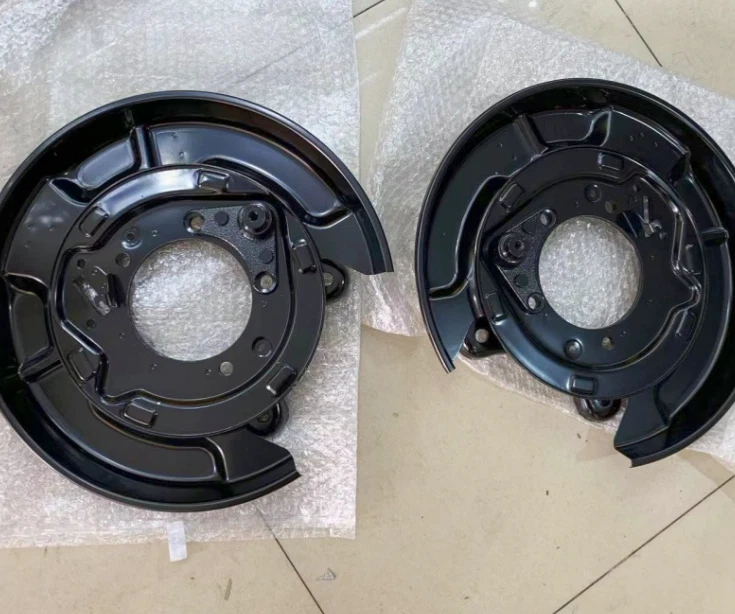 Placa de freno de estacionamiento original Toyota Lexus Land Cruiser 80 90/01-91/01 juego R&L OEM Foto 3 de 4