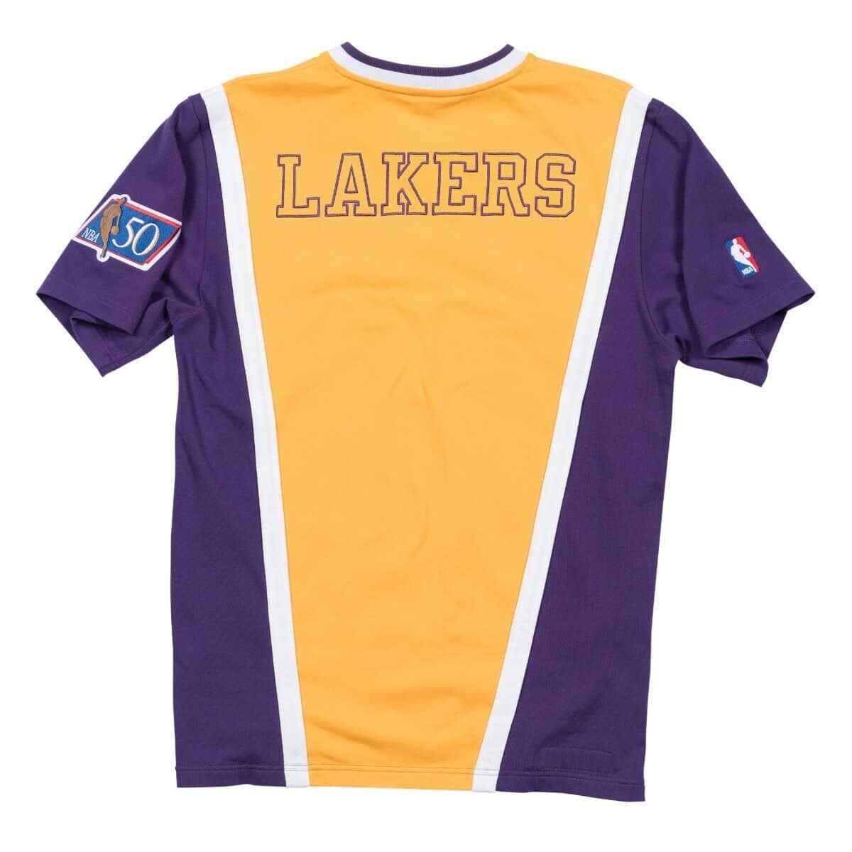 Men's Los Angeles Lakers 1996-97 Authentic Shooting Shirt Mitchell