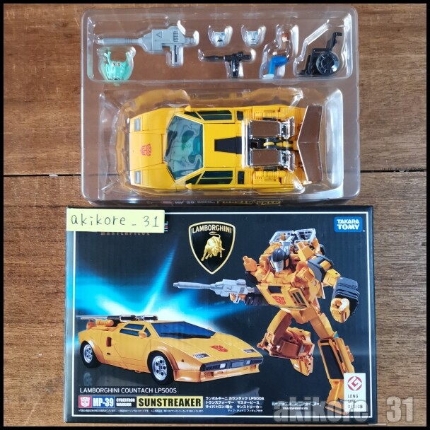 Transformers Masterpiece MP-39 Sunstreaker Takara Tomy Action