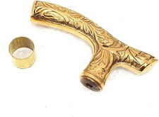 Brass Derby Handle Only For Victorian Wooden Walking Stick Cane Vintage Gift