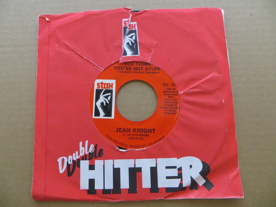 Jean Knight – Mr. Big Stuff / You Think You're Hot Stuff - 1977 - 7" Single VG+ - Image 2 of 4
