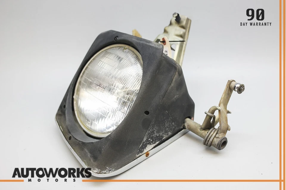 83-87 保时捷 944 左驾驶员侧卤素车头灯前灯原始设备制造商 — 第 3/4 张图片