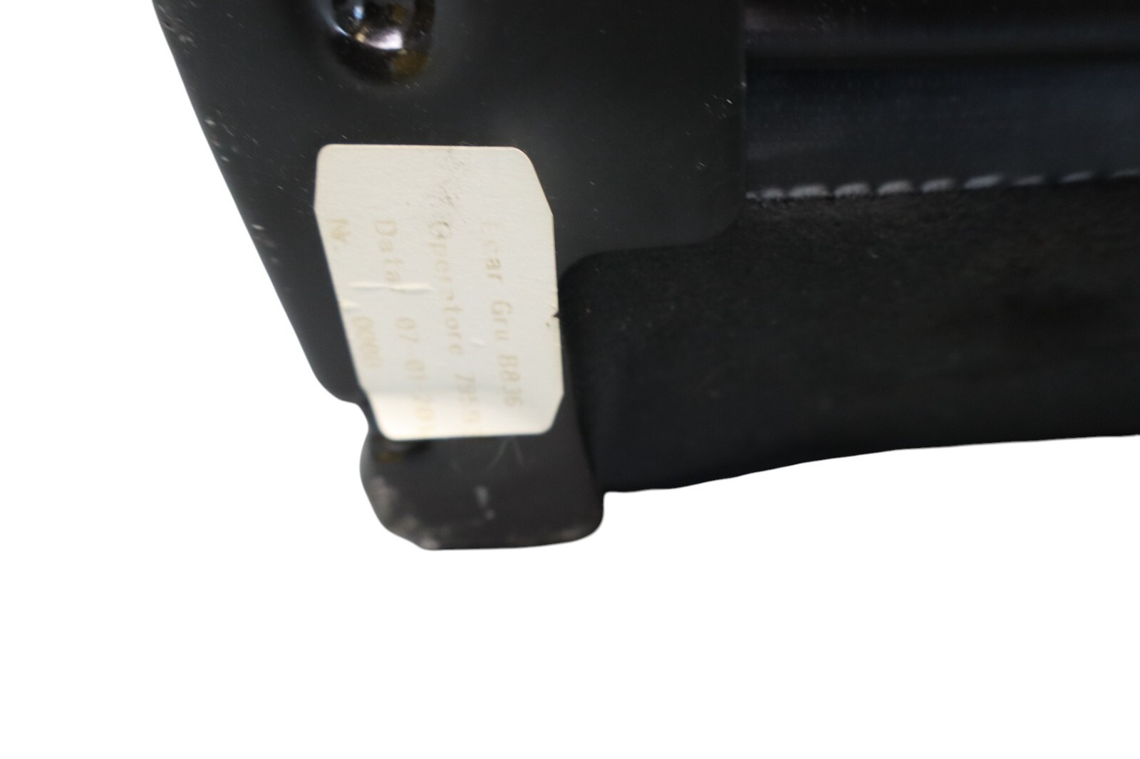 14-17 Maserati Ghibli Rear Left Driver Side Second Row Upper Seat Black Oem