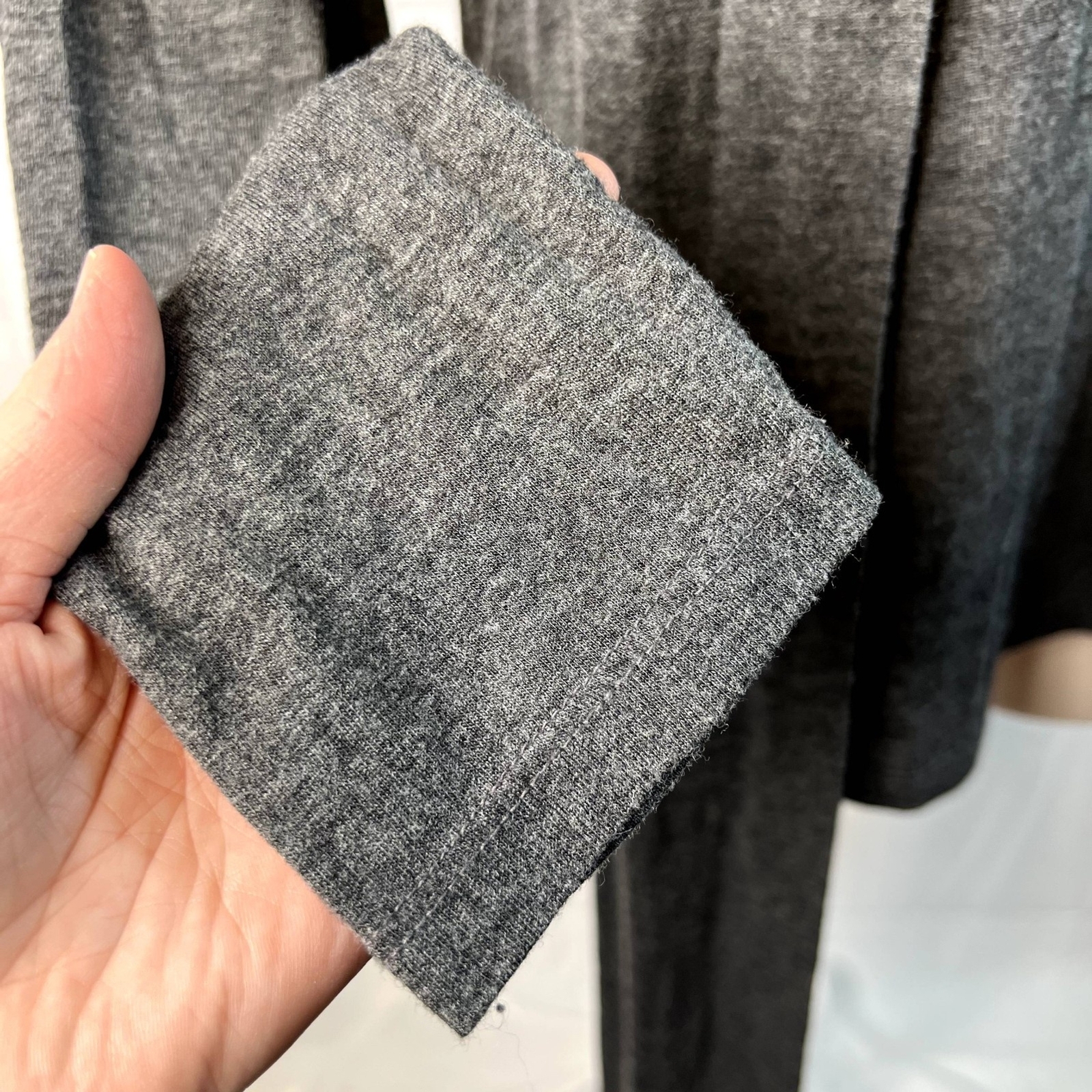 Ann Taylor Elevated Basic Neutral Top Gray Size M… - image 6