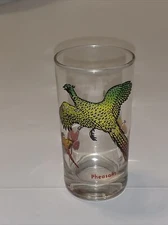 Vintage Boscul Swanky Pheasant Tumbler Drinking Glass