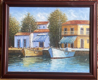 Schönes Original Ölgemälde auf Leinwand