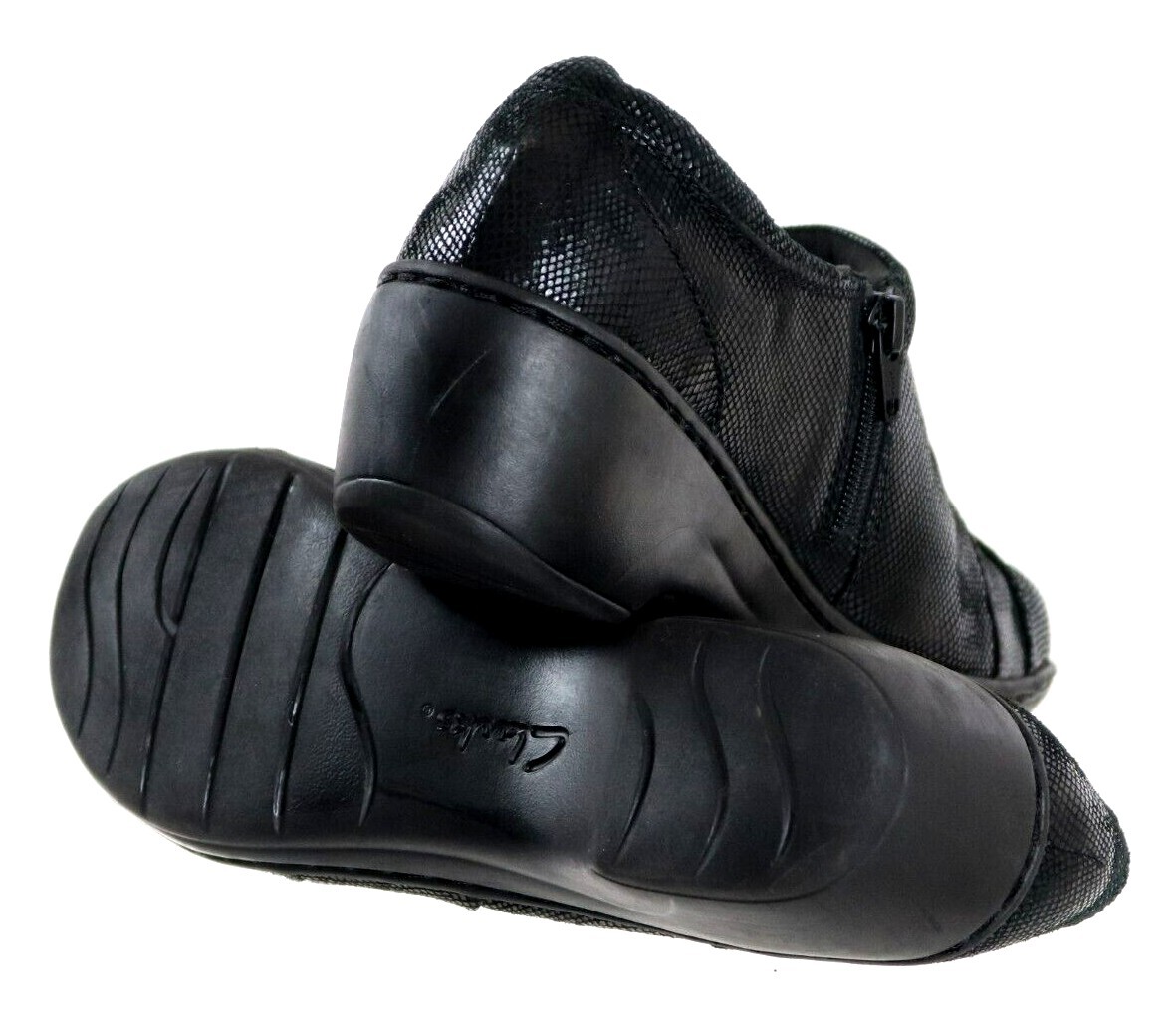 Clarks Collection Women's Comfort Wedge Shoes Size 9.5 Black eBay